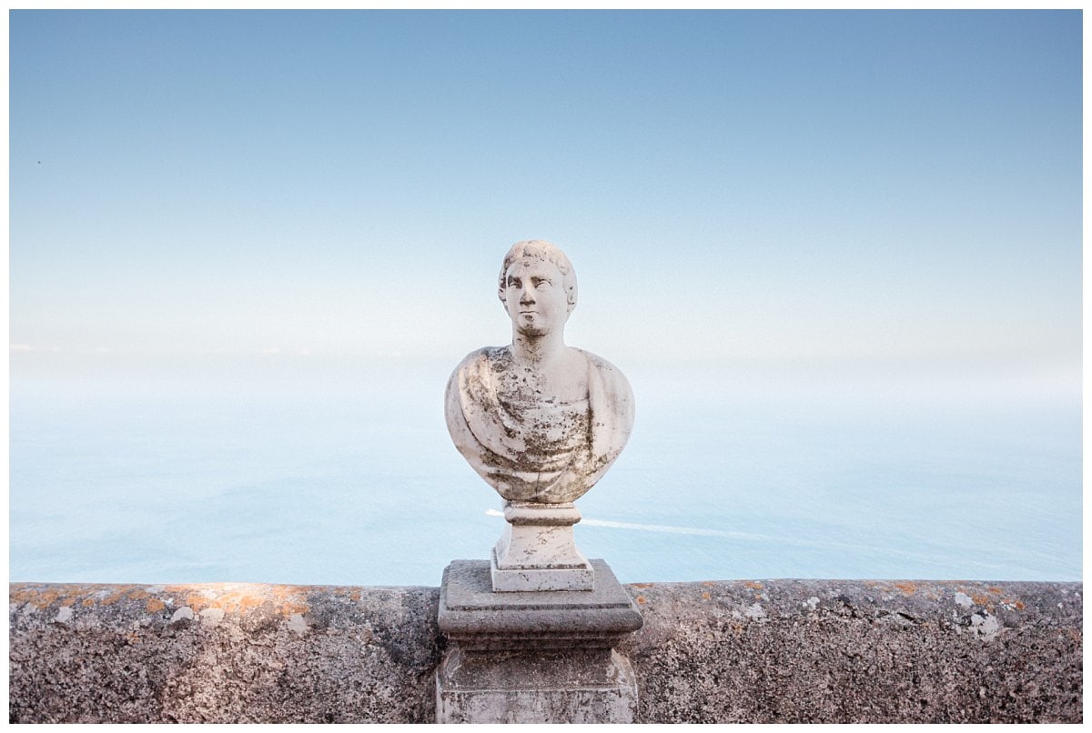 Geriausios vestuvių fotosesijos vietos Ravele Italijoje, Best places for wedding photography in Ravello Italy, Jurgita Lukos photography, The Gardens of Villa Cimbrone, Terrazza dell'Infinito